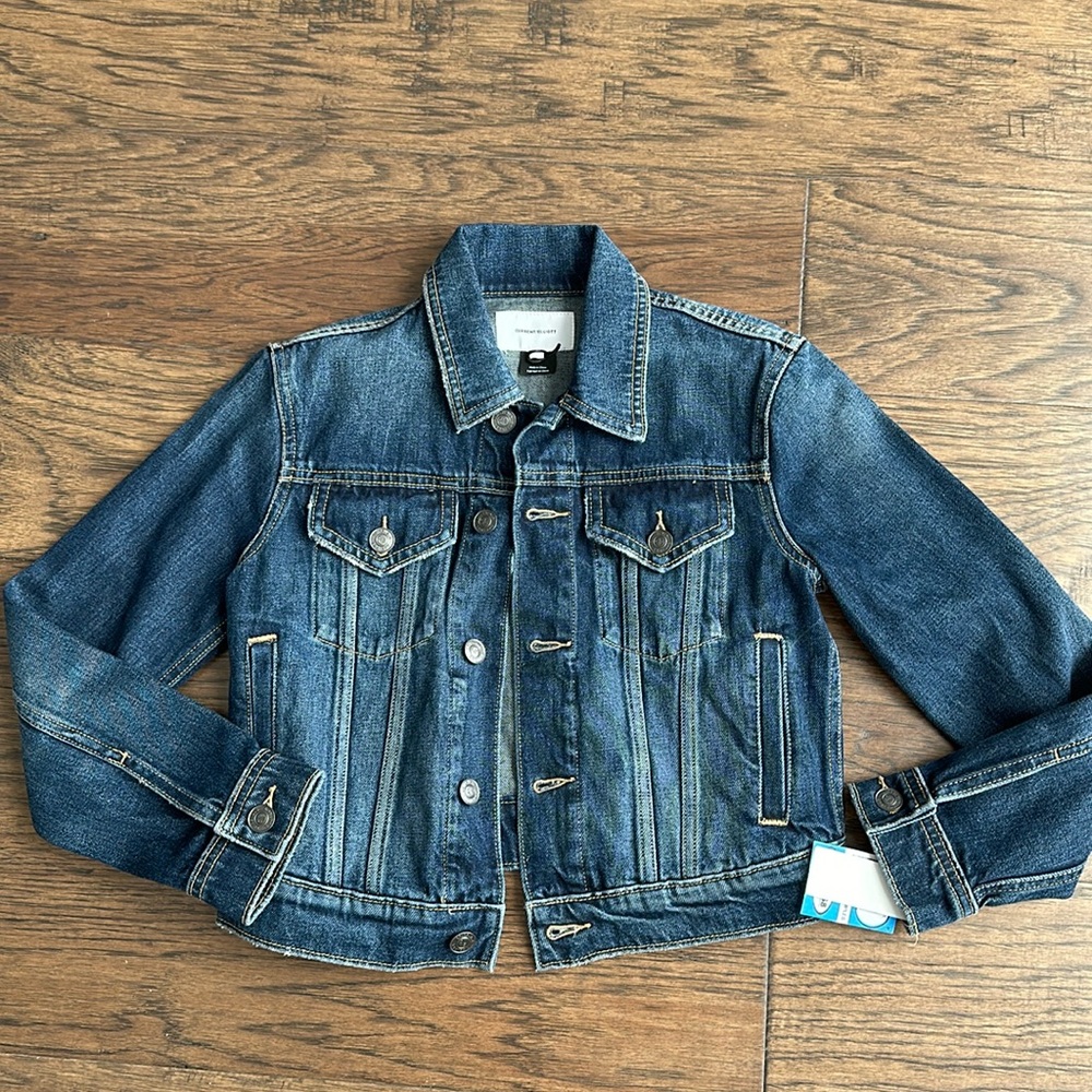 NWT Current Elliott denim jacket
